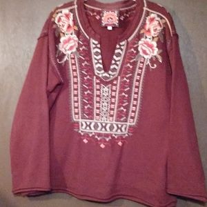 Johnny Was sweatshirt